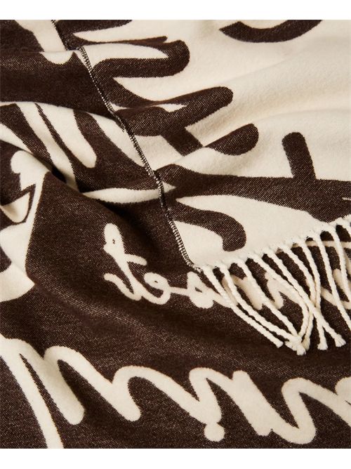 Stola jacquard con logo lettering TWINSET | TO5061/12913